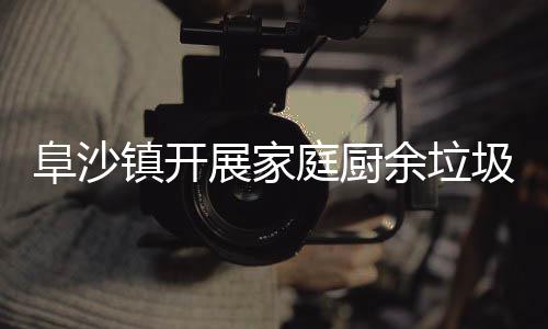 类入余垃镇开展家圾分庭厨传阜沙户宣